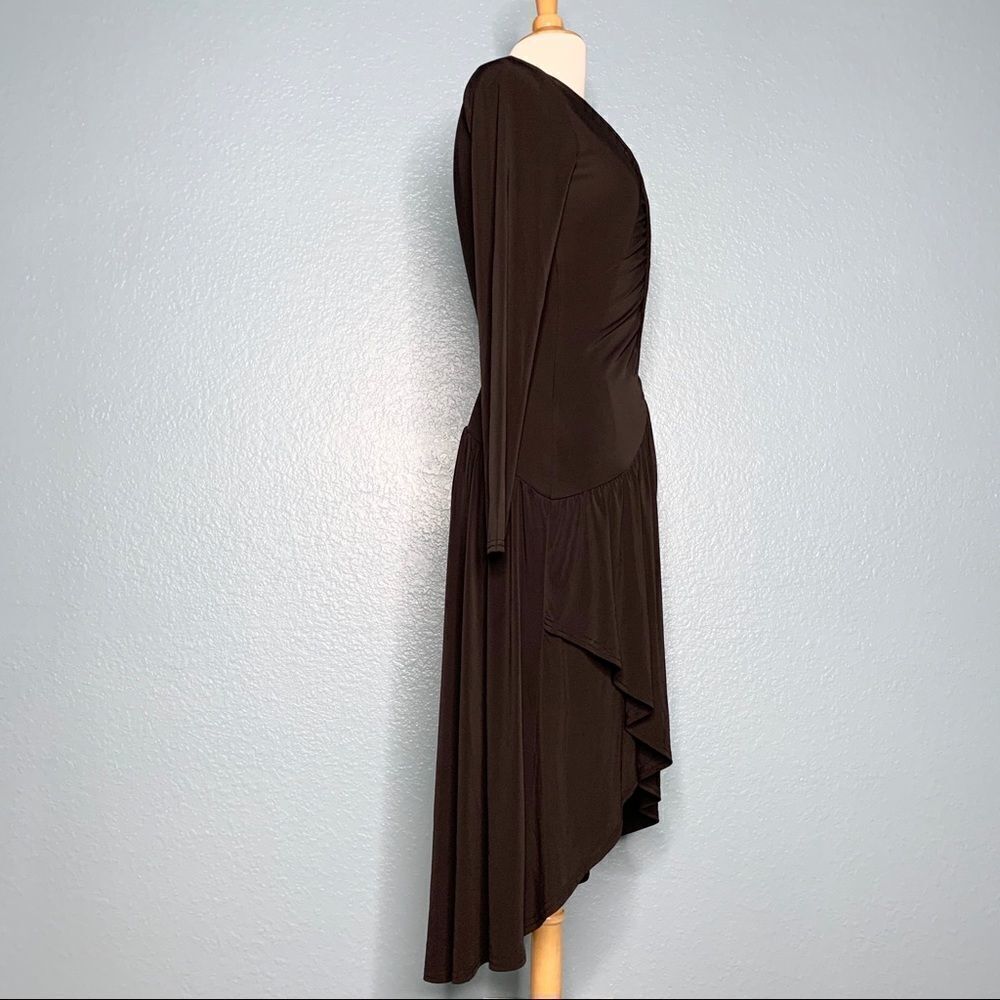 Lenon Rouged Long Sleeved Dress NWT - Picture 6 of 8